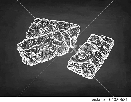 Maple pecan plait. 64020681