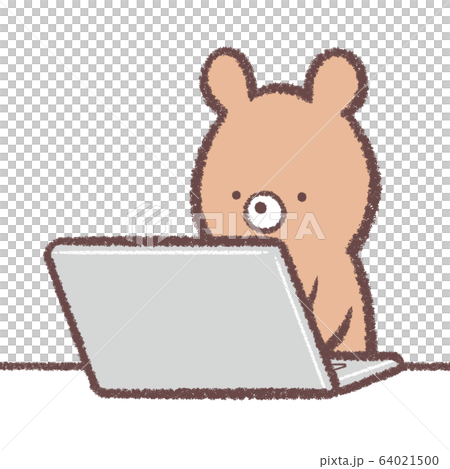 電腦工作熊 64021500