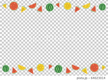 Watermelon decorative border 64023014