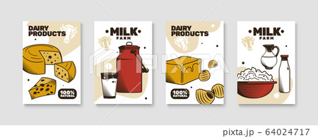 Milk Farm Poster Set 64024717