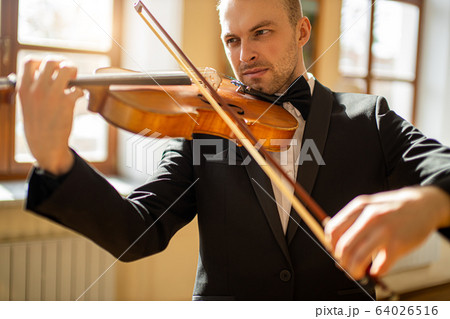 young musician violinist perform music young musician violinist perform music 64026516