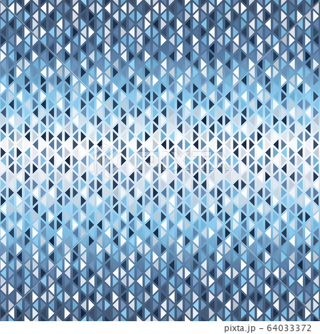 Gradient triangle pattern. Seamless vector 64033372