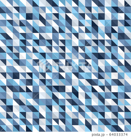 Triangle pattern. Seamless vector 64033374
