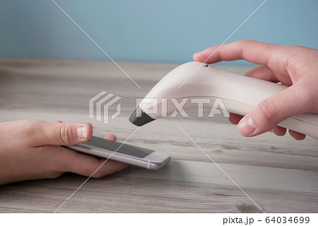 スマホ決済、キャッシュレス、ポイントカード スマホ決済、キャッシュレス、ポイントカード 64034699