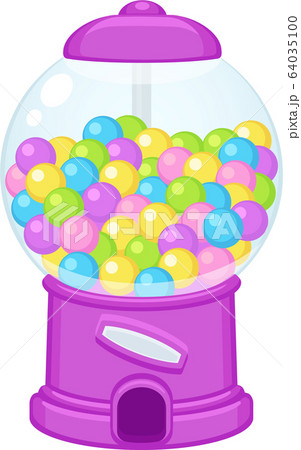 Cartoon gumball machine 64035100