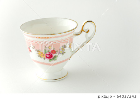 バラのコーヒーカップ 64037243