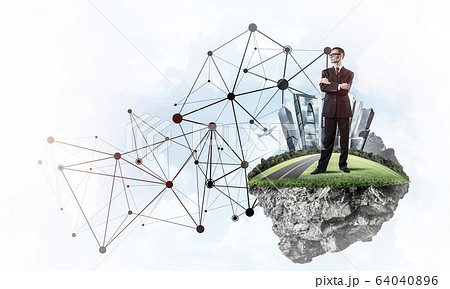 Concept of modern wireless technologies as effective tool for bu 64040896