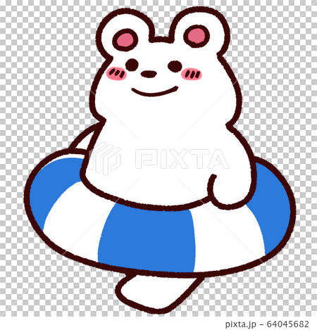 Float and polar bear Float and polar bear 64045682