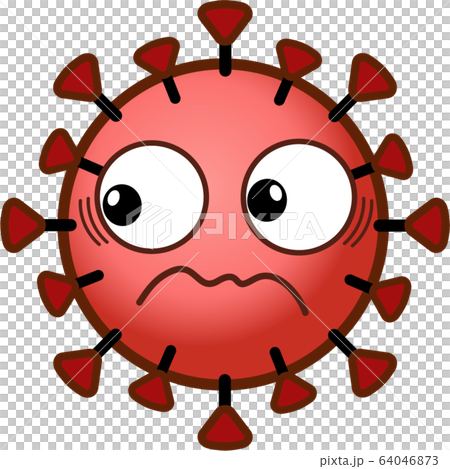 コロナウイルスのキャラクター 64046873