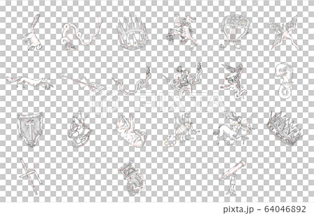 夏の星座影あり白 64046892