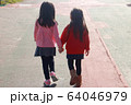 仲良し女の子2人 64046979