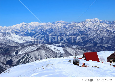 麗しき北アルプス　その2004　：　　積雪の北アルプス　その2004 64046986