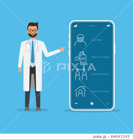 Tele Consultation with Prevention and Safety 64047245