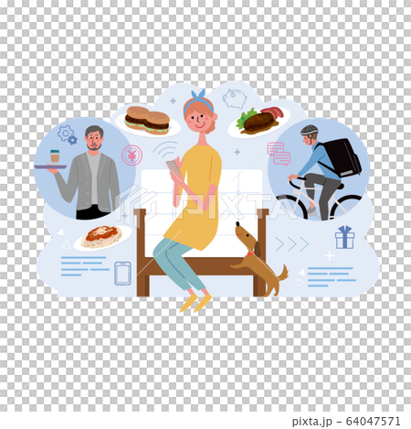 現場送貨一名女子要求送飯插圖 64047571