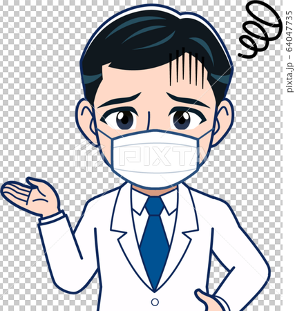 醫生（研究員）插圖面具 64047735