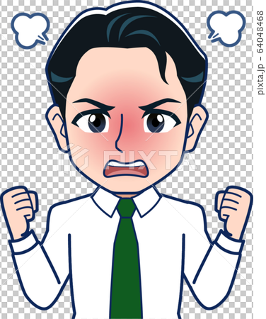 Illustration of mid-career employee 64048468