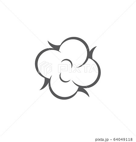 Cotton flower vector icon template 64049118
