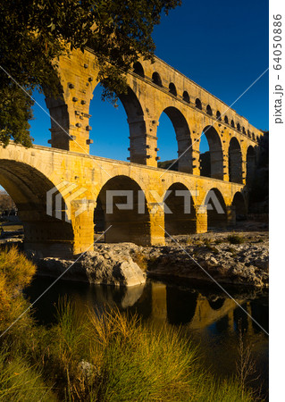 Pont du Gard in France 64050886