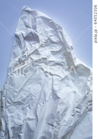 White colour and Grey colour crumpled paper texture background, Gradient tone, Close up shot White colour and Grey colour crumpled paper texture background, Gradient tone, Close up shot 64052506