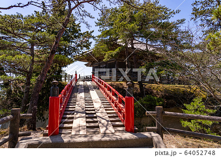 宮城県 松島 五大堂への橋 宮城県 松島 五大堂への橋 64052748