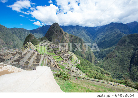 Machu Picchu, a UNESCO World Heritage Site 64053654