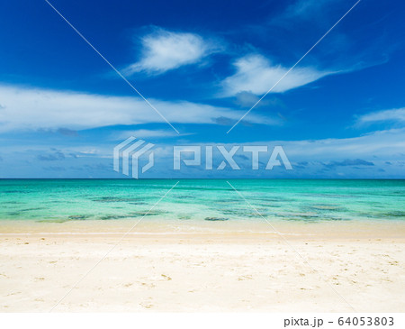 beach and tropical sea . nature background 64053803