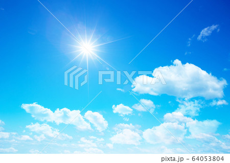 sunny sky background whith clouds sunny sky background whith clouds 64053804