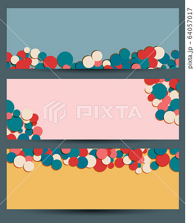 flatlay banner set 64057017