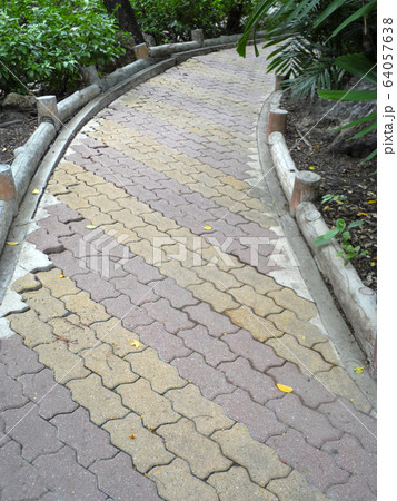 Stone pathway Stone pathway 64057638