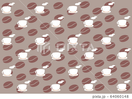 コーヒーと豆 64060148