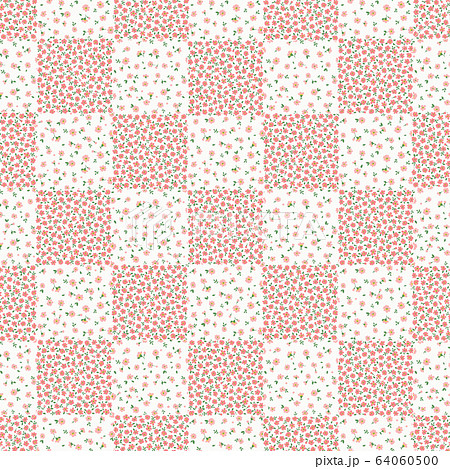 リバティ調 小花柄 のイラスト素材 リバティ調 小花柄 のイラスト素材