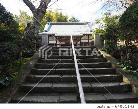報国寺 石段 報国寺 石段 64061143
