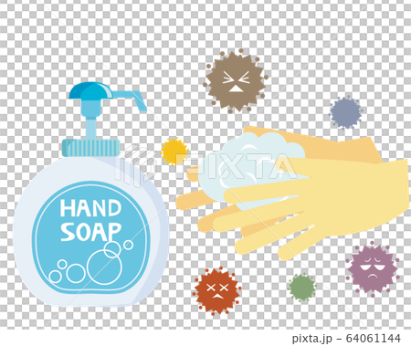 ハンドソープ　液体せっけん　手　 64061144