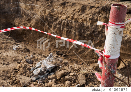 repair and replacement main pipeline of heating 64062675