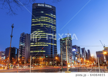 風景 江南区 交差点 64064655