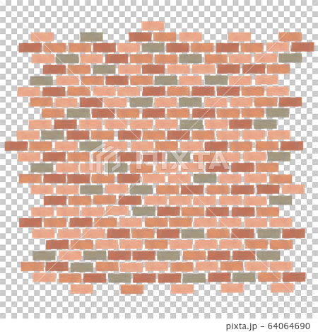 赤レンガのイメージイラスト 赤レンガのイメージイラスト 64064690
