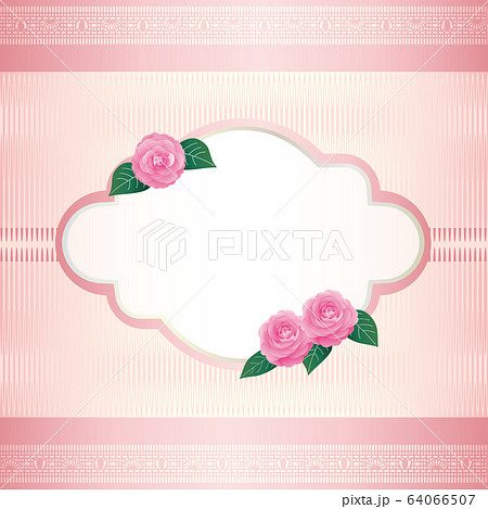 椿　背景 64066507