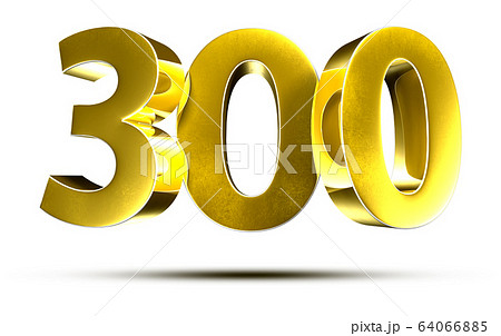 Numbers 300 3d. 64066885