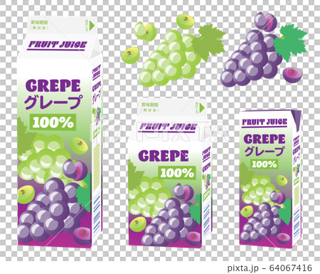 Grape juice pack set Grape juice pack set 64067416
