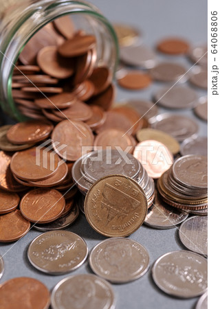 Save money for retirement and account banking 64068806