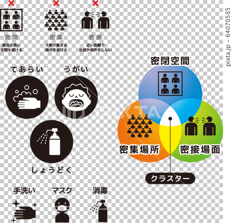 グラフィック　ウイルス 64070585
