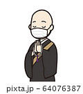 マスクをつけた僧侶（日蓮宗・法華宗） 64076387