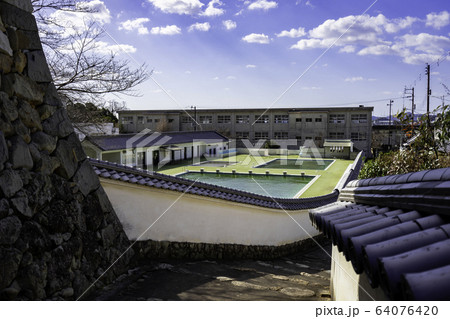 城下町龍野 たつの市立龍野小学校 水練場 兵庫県たつの市 城下町龍野 たつの市立龍野小学校 水練場 兵庫県たつの市 64076420