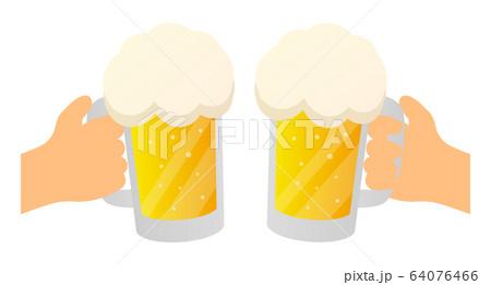 ビールで乾杯 ビールで乾杯 64076466