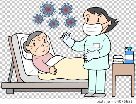 介護施設内の感染対策 64076681