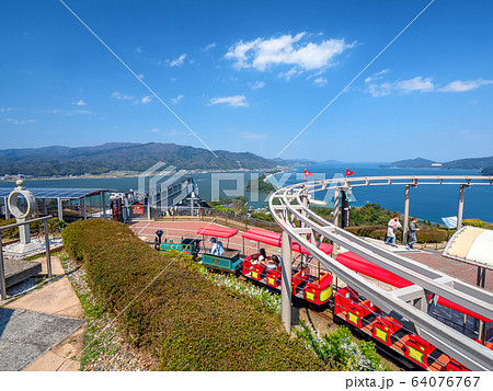 日本三景の天橋立 桜が満開の丹後半島天橋立 日本三景の天橋立 桜が満開の丹後半島天橋立 64076767