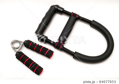 白バックのハンドグリップとリストトレーナー 白バックのハンドグリップとリストトレーナー 64077653