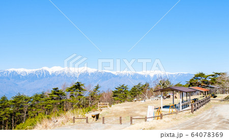 陣馬形山キャンプ場（春） 64078369