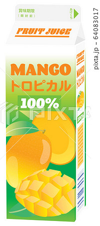 マンゴージュースの1Lのパック 64083017