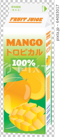 マンゴージュースの1Lのパック 64083017